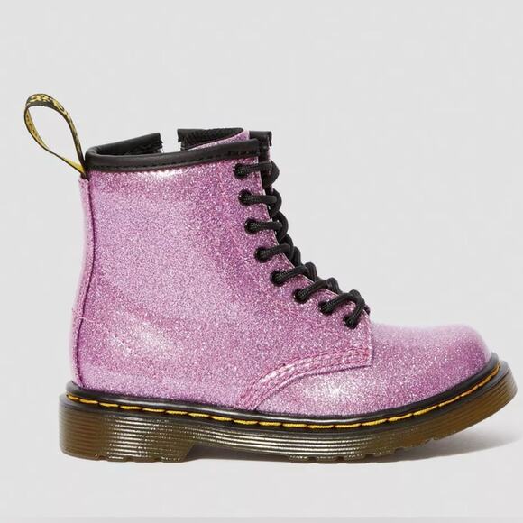 Dr. Martens 1460 Glitter T Boots
Pink Sparkle Girls Toddler US 9
(EU 26) NWOT - Picture 13 of 15